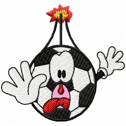 Football Embroidery Design 11 Football Embroidery Design 11